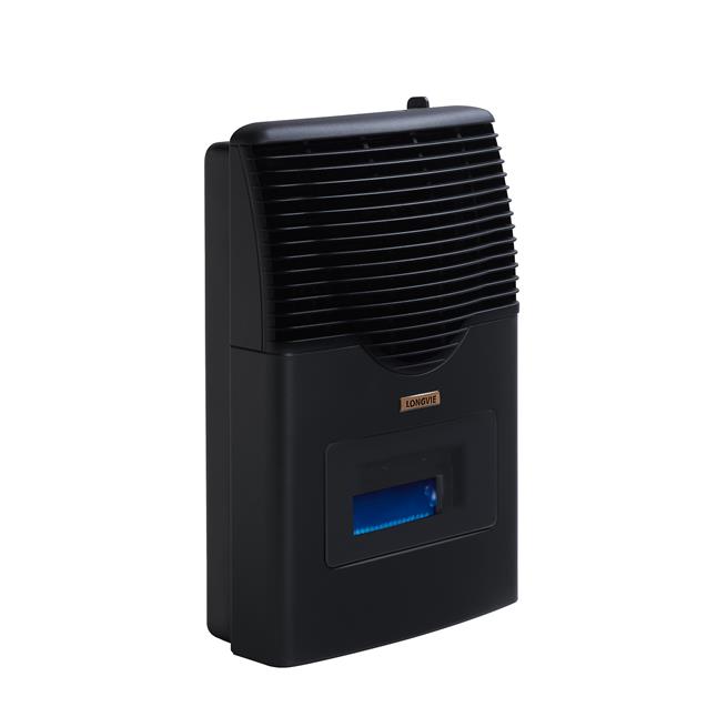 Calefactor Longvie 3000 Tiro balanceado con válvula Grafito (EBA3KVT)