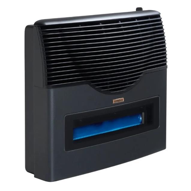 Calefactor Longvie 5000 Tiro balanceado con válvula  Grafito (EBA5KVT)
