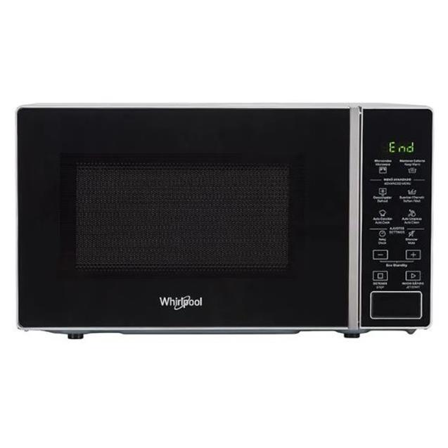 Microondas Whirlpool Digital 20 Lts 700w Gris (WMS20BS)