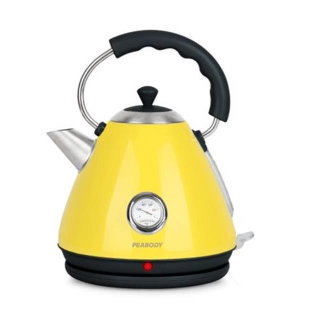 Pava Eléctrica Peabody Vintage Amarilla (PE-KV8213-A)