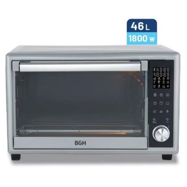 Horno Eléctrico Bgh 46 Lts Digital Silver (BHE46DS25I)