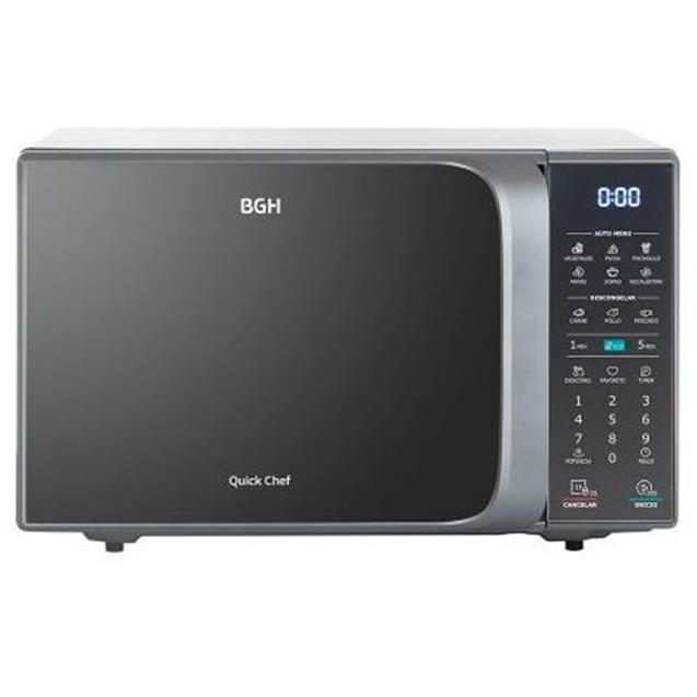 Microondas Bgh 20Lt/ 700w Silver (B120DS201)
