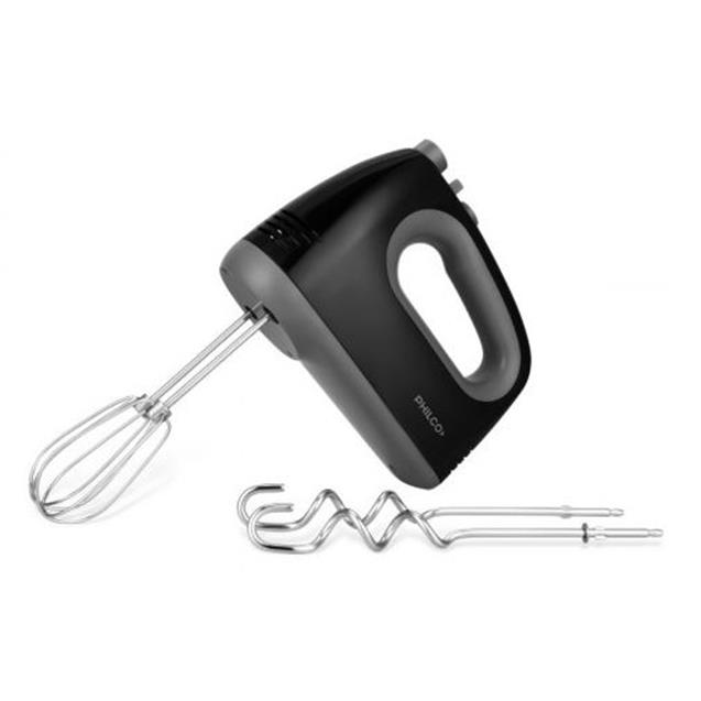 Batidora De Mano Philco 5 Velocidades Negra 300w (BM8738PP)