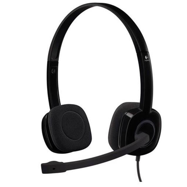 Auricular Logitech C/Micrófono 3.5 Black (H151)