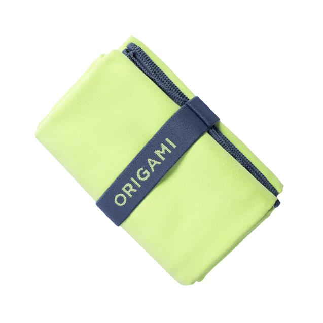 Toallón Origami Microfibra Talle M (80 X 130) Liso Apple/Pie